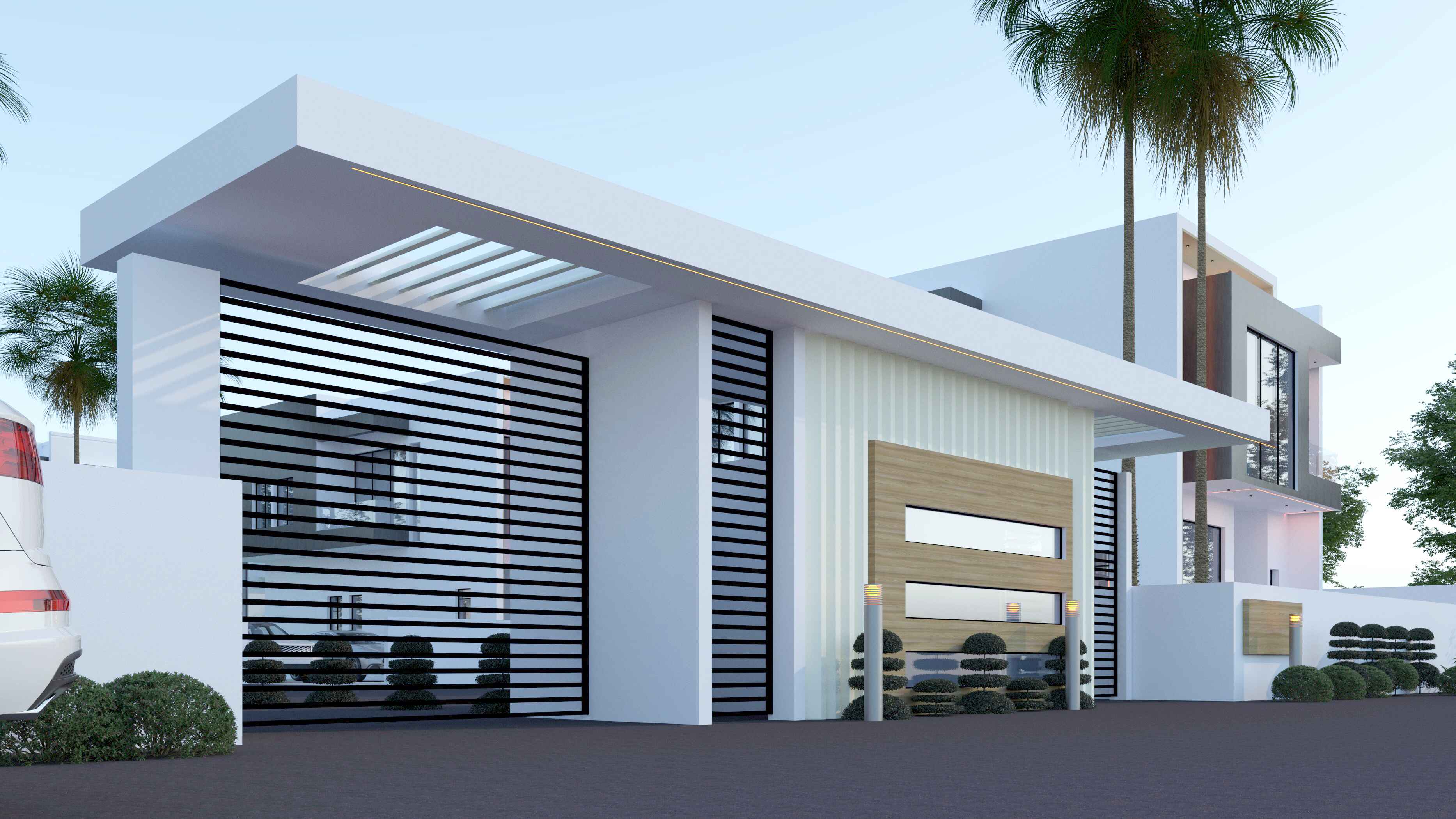 Luxury home exterior